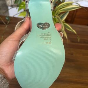 Beautiful Silver Heels